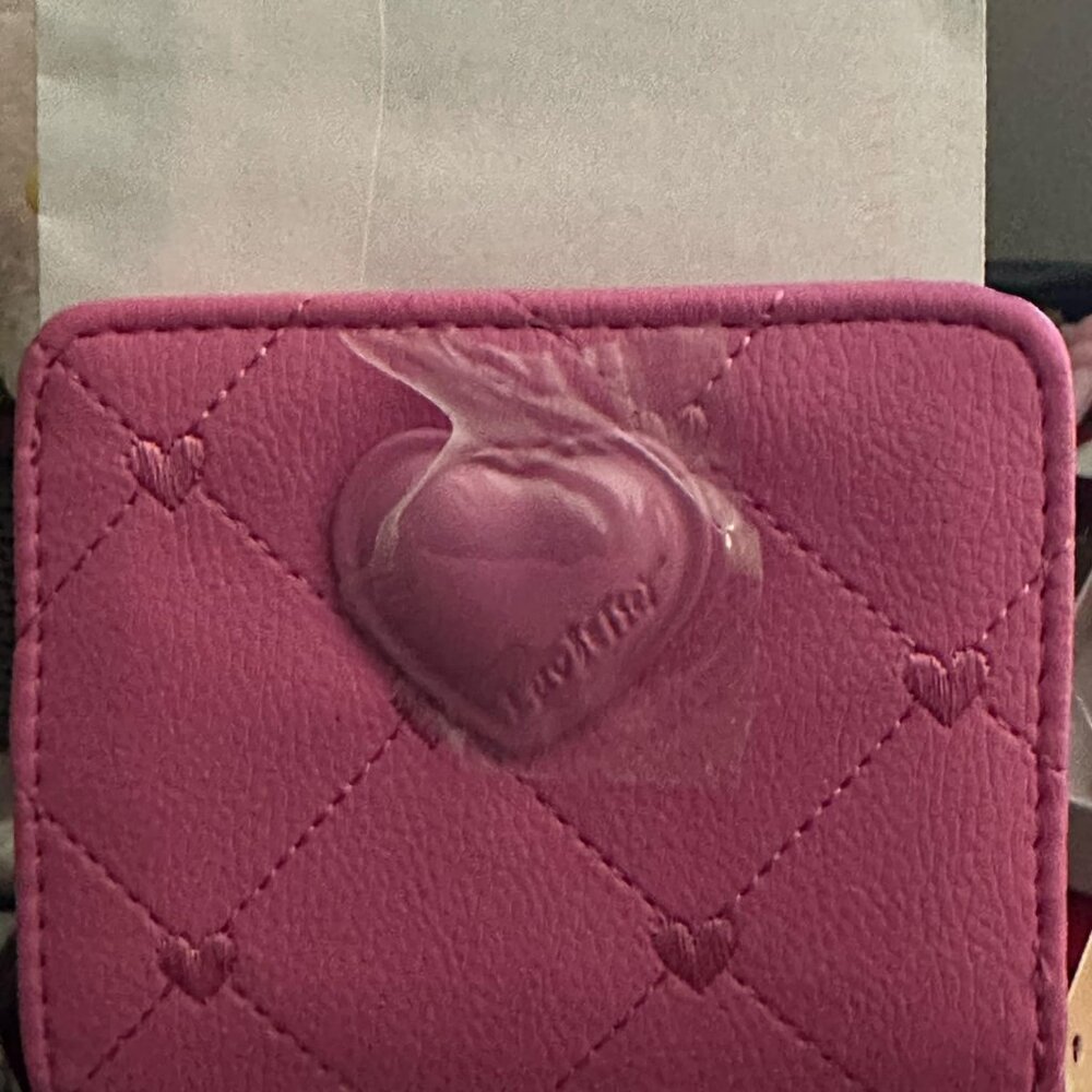 Luv Betsey by Betsey Johnson Pink Heart Wallet